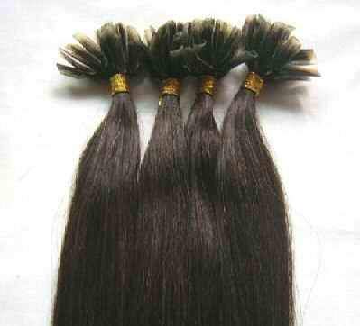 Волосы на капсулах, цвет темно-коричневый 50 см