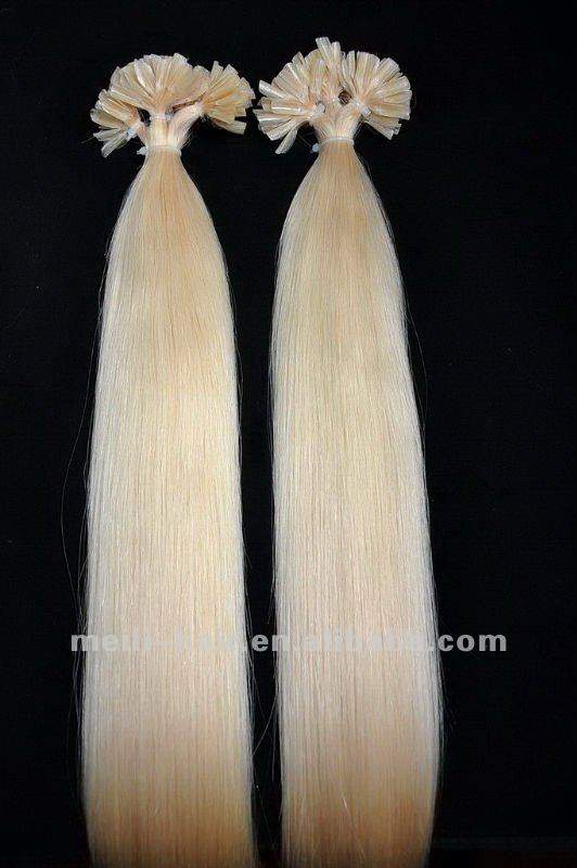Натуральные волосы блонд, 66см, 80г