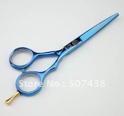 Парикмахерские ножницы JOEWELL  для стрижки волос синего цвета 14 см, 10 шт