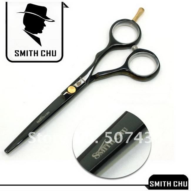 Ножницы для стрижки волос SMITH CHU  черного цвета 14 см
